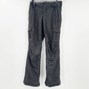 Aperture Ski Snow Pants Women's Size S Dark Gray Cargo Pockets Outdoor